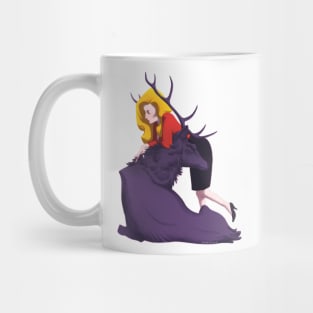 Bedelia and the Nightmare Stag Mug